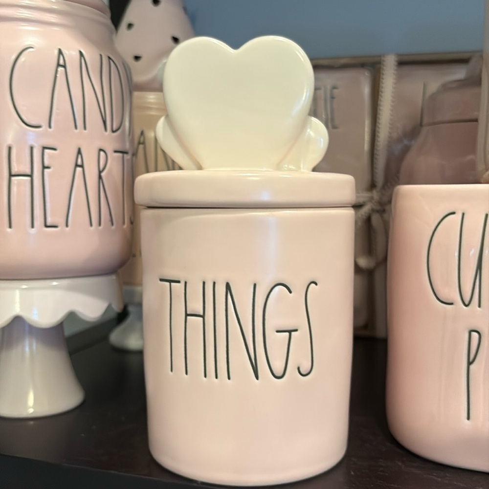 Rae Dunn Valentine THINGS holder